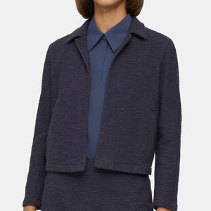 Theory Shrunken Jacket in Stretch Tweed, S